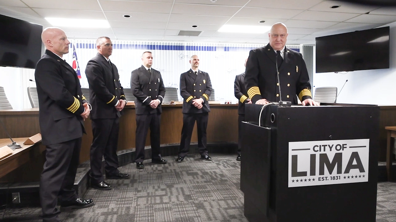 Lima Fire Department announces promotions, new rescue equipment